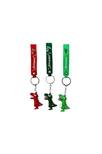 Meven Set Beauty ميدالية بلاستيكية ملونة بتصميم ديناصور، ألوان متنوعة - قطعة ...