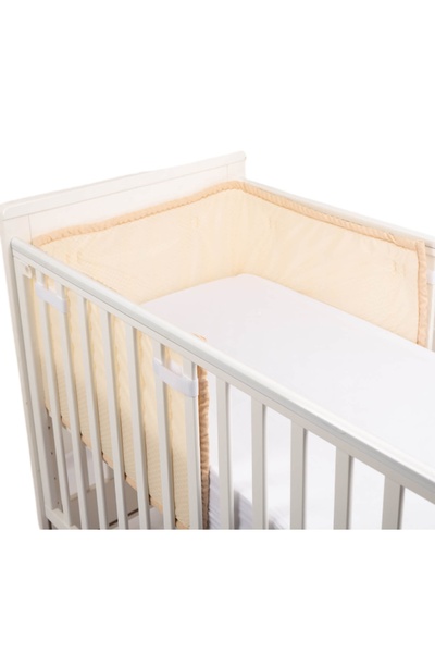 Kidizi Protectie laterala patut antisufocare 180x36 cm 3D AirFlow