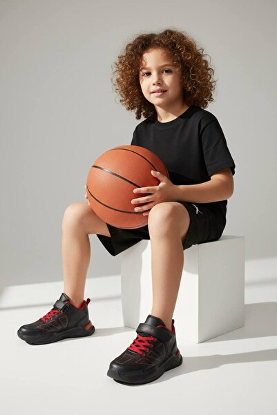 PEPİNO KİDS Çocuk Basketbol Unisex Konçlu Filet Spor Ayakkabısı