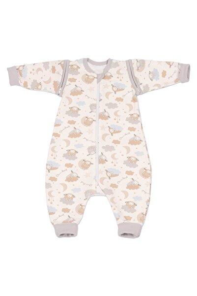 Kidizi Children's sleeping bag with removable legs and sleeves made of plush cotton 6-18 months On a Clo...