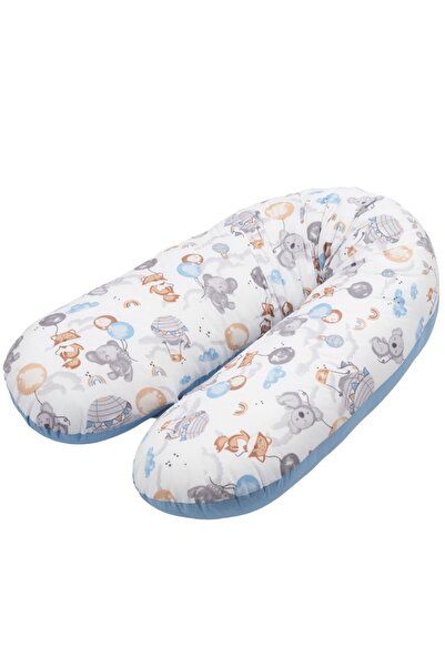 Kidizi Perna gravide 3 in 1 cu husa detasabila din bumbac 100% Lena, lungime ...