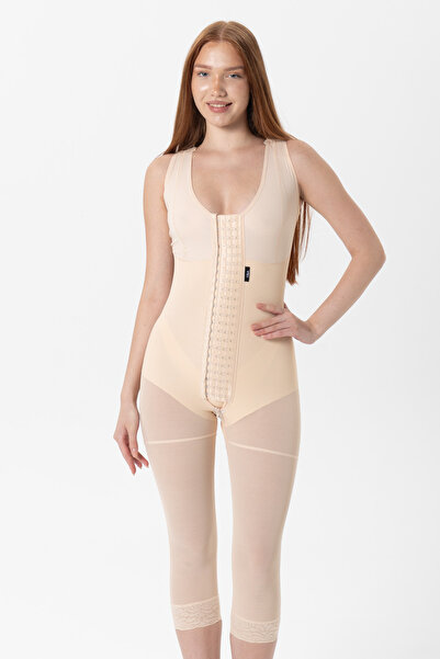 H&A Korse Stage 2 Breasted Below-Knee Corset Medical Liposuction Abdominal Tu...