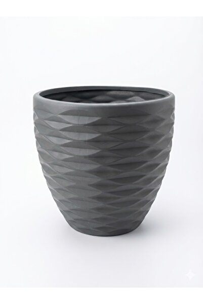 Granada حوض للزراعه شكل دايموند بقطر 50 سم