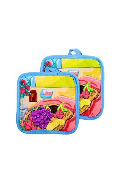 MEVEN Set Beauty Fabric Bibs Set, Two Pieces - Various Designs and Colors