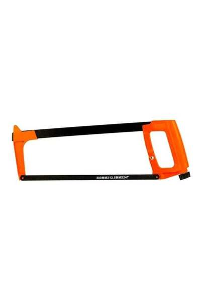 Generic BLACK+DECKER 300mm 45° Steel Hacksaw for Metal Cutting (Orange/Black) - BDHT20344