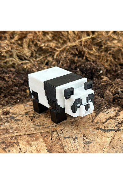 vahobi3d Panda Minecraft Figürü – Koleksiyonluk Masa Üstü Dekor