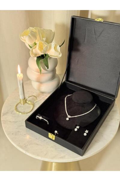 vanus fashion طقم اكسسوار A1168 (لونين)