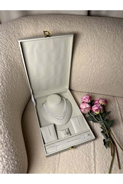 vanus fashion طقم اكسسوار كريستال A439