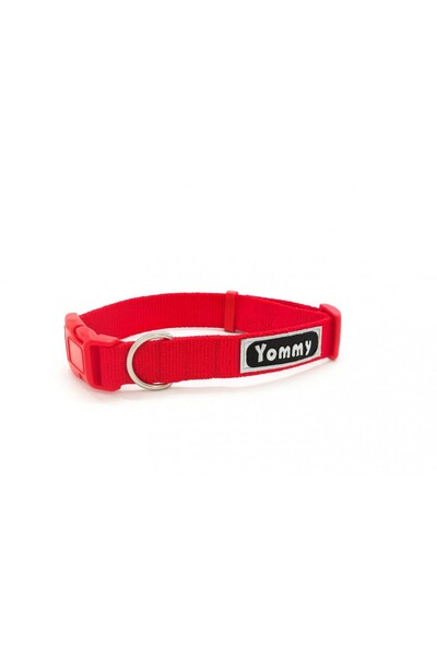 Yommy Guler textil 25 mm / 40-55 cm, roșu