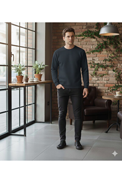 PERISENSE Hanorac unisex supradimensionat, 100% bumbac, din bumbac pieptănat ...