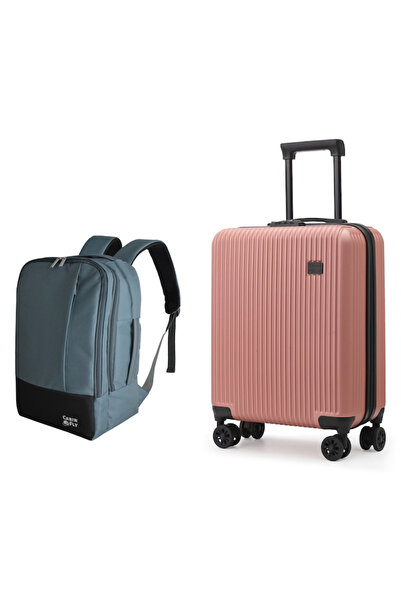 CABINFLY Ryanair Priority Travel Set – Troller 55x40x20 cm + Backpack 40x20x2...