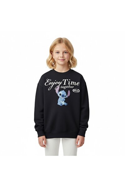 SeaBubbles Παιδική φούτερ Stitch