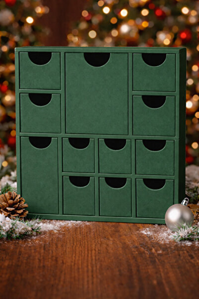 GenelTedarik 12KUTUCUKLU ADVENT CALENDAR (İÇİ BOŞTUR !!! )