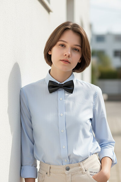CROATE Papion de lux, lucrat manual, piele – Stil modern și clasic