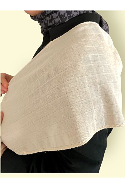 runbaby Single Layer Muslin Shoulder Cloth 25X50Cm - Ecru