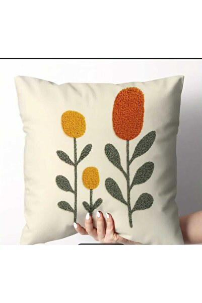 Sfmstore Διακοσμητικό κάλυμμα μαξιλαριού με μοτίβο Punch Pattern - Ύφασμα σεν...