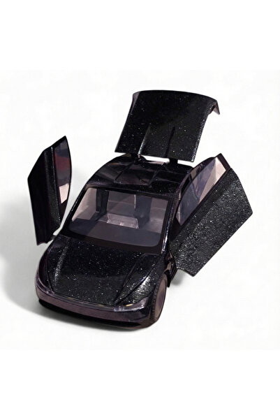 Vision XXI Macheta metalica TESLA CYBERCAB (ROBOTAXI), lumini si sunete, Scara 1:24, negru