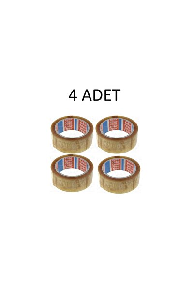Tesa Koli Bandı 4263 Koli Bandı %100 Kauçuk 45mmx100m Şeffaf 4 Ad.