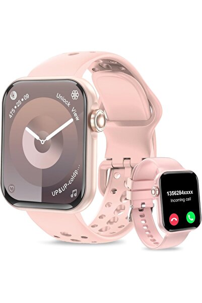 HYX ساعة ذكية بشاشة 1.83 بوصة - مزودة بخاصية الاتصال عبر البلوتوث، ومراقبة معدل ضربات القلب والنوم، ومقاومة للماء والغبار بمعيار IP67، وأكثر من 100 وضع رياضي