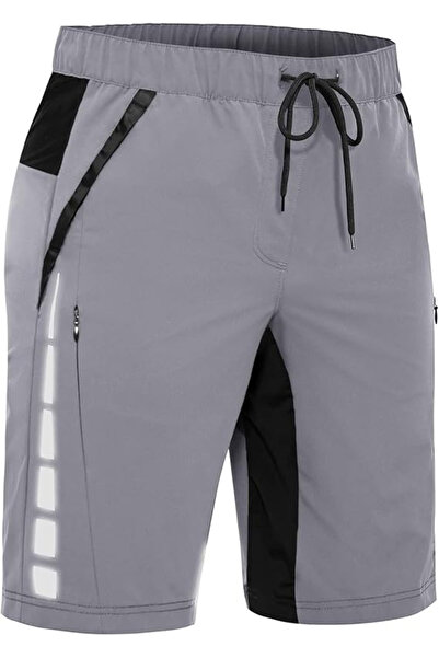 OEM Men's lightweight 5-pocket sports shorts, grey L
