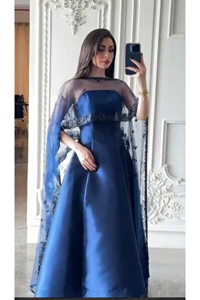 gram1 فستان ميكادو مع شال تل