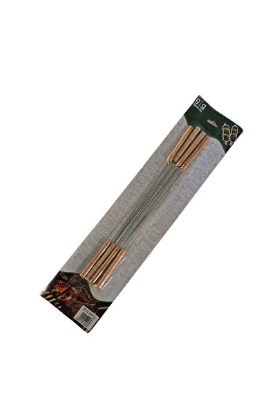 ww عدد 8 اعواد شواء حديد