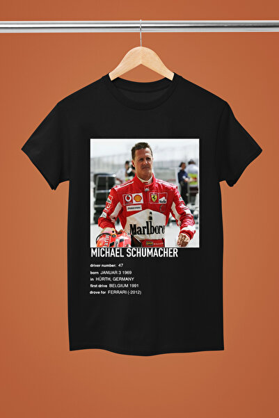 MAGORS MICHAEL SCHUMACHER, BUMBAC IMPRIMAT, Mânecă scurtă, CROP REGULAR F1 tr...