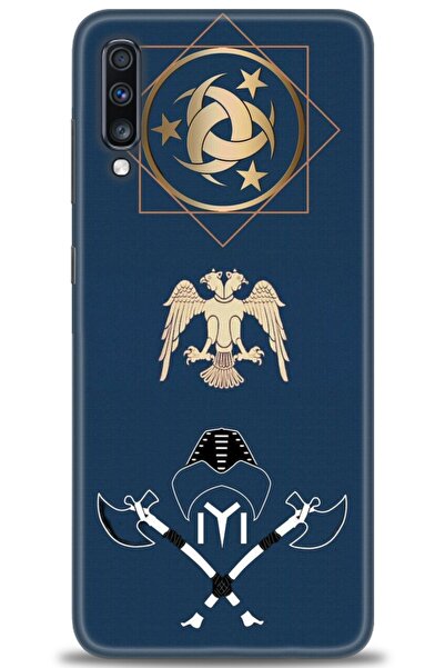 kılıfevreni غطاء متوافق مع هاتف سامسونج جالاكسي A70 A+ Plus غطاء HD مطبوع - غ...