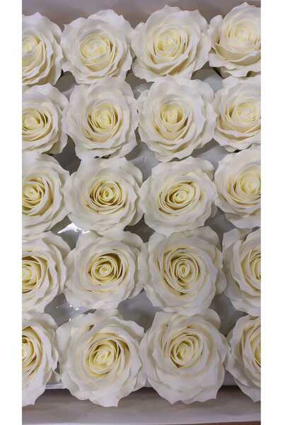 OEM Set of 25 Scented Soap Roses, Imperial Look, 7cm