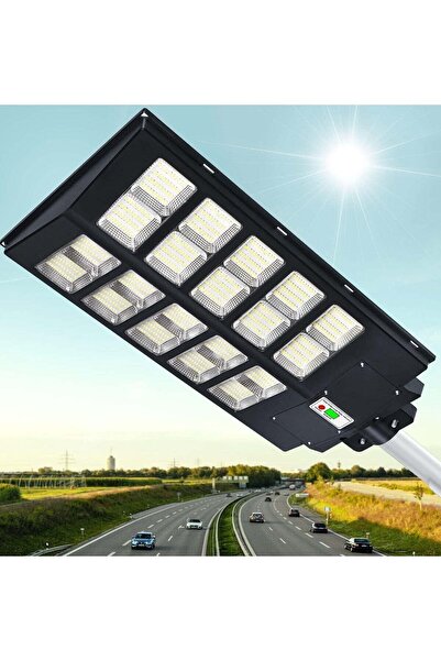 Generic 5000W Solar Street Light with Remote & Motion Sensor (Outdoor, Waterproof)