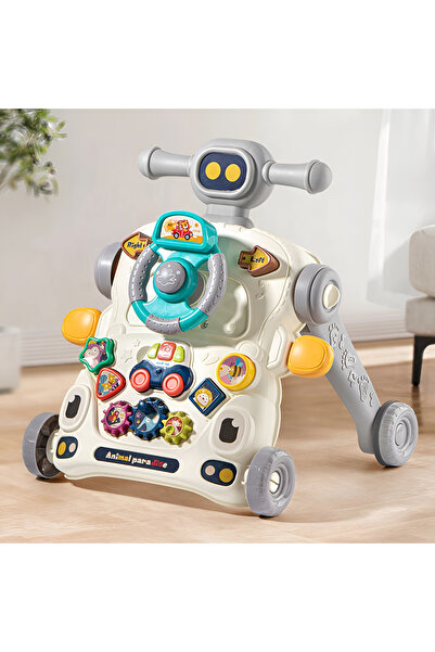 OEM 3-in-1 Toddler with Educational Panel – Steering Wheel, Shapes, Rotating Mechanisms & Adjustable Speed