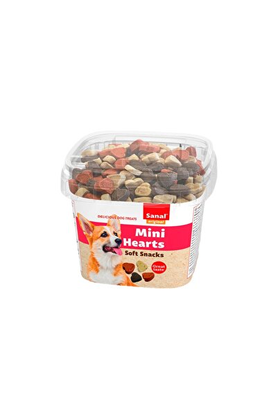 Sanal Snal Mini Hearts Dog Treats 100g