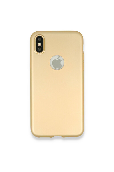 NewFace Iphone x case first silicone - gold