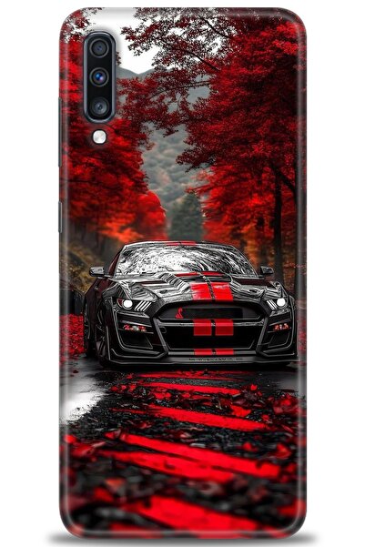 kılıfevreni غطاء متوافق مع هاتف سامسونج جالاكسي A70 A+ Plus غطاء HD مطبوع - غ...