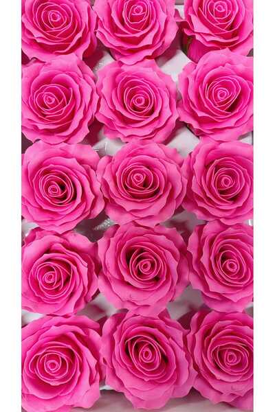 OEM Set of 25 Scented Soap Roses, Imperial Look, 7cm