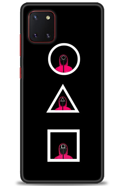 kılıfevreni غطاء متوافق مع هاتف سامسونج جالاكسي A81 A+ Plus غطاء HD مطبوع - غ...