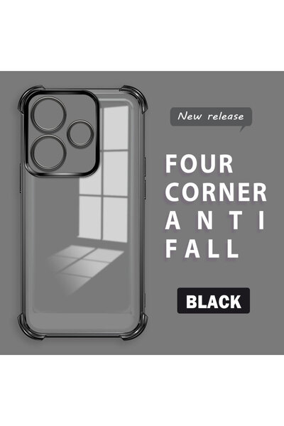 ucuc جراب هاتف شاومي ريدمي 13 4G متوافق مع الحماية من السقوط، مصنوع من السيلي...