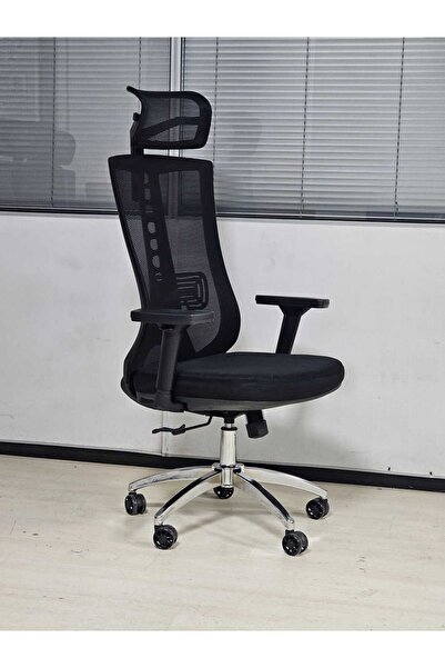 ENG OFİS MOBİLYALARI FULL ORTOPEDİK BEL DESTEKLI GREYDER PROFESYONELLERİN TER...