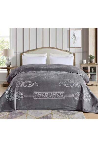 BLUES بطانية شتوية فاخرة 5 كجم - فلانيل ناعم ثقيل 240×220 سم