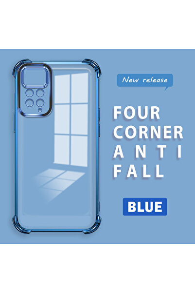 ucuc جراب شاومي ريدمي نوت 11 برو متوافق مع أربع زوايا سميكة ومضادة للسقوط وغط...