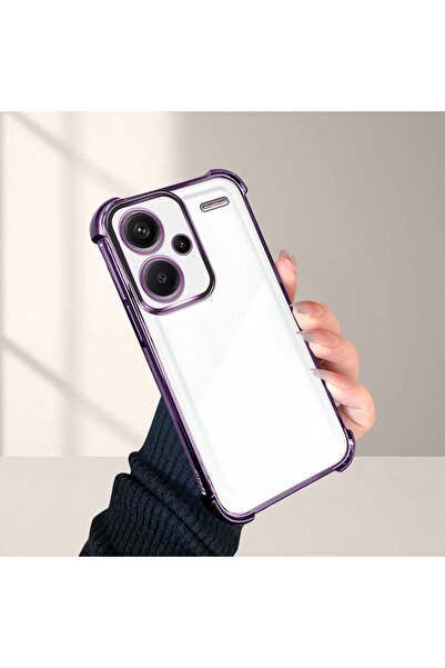 Hontinga غطاء شفاف متوافق مع هاتف شاومي ريدمي نوت 13 برو بلس 5G مصنوع من السي...