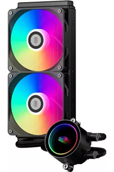 PCCOOLER Cooler procesor DA240 ARGB LED 240 mm Negru