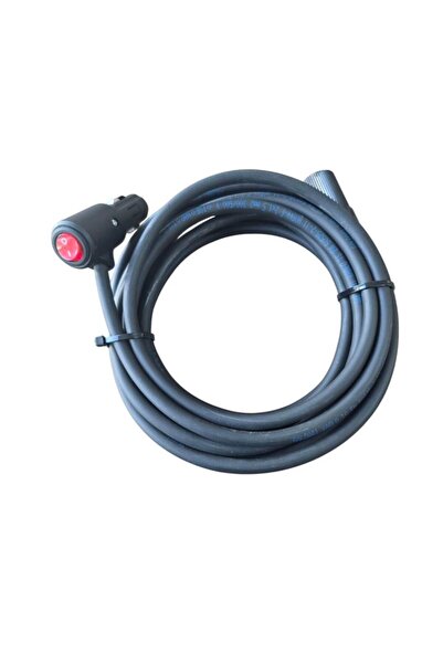 Geseus Araç Çakmaklık Uzatma Kablosu 12-24 Volt On/Of Anahtarlı 16 Amper Yüks...