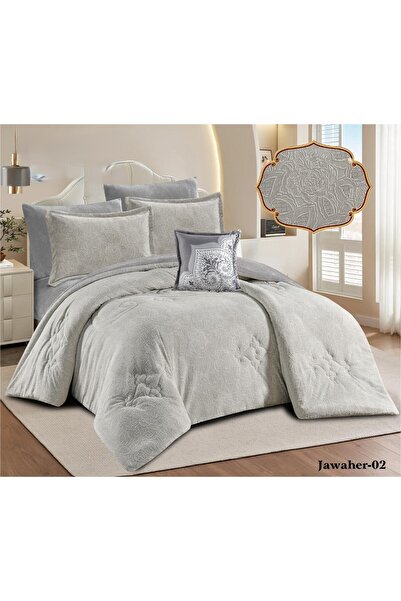 ALMIAAD Double winter bedspread with a patterned design to give you warmth and comfort, size 240*260 cm