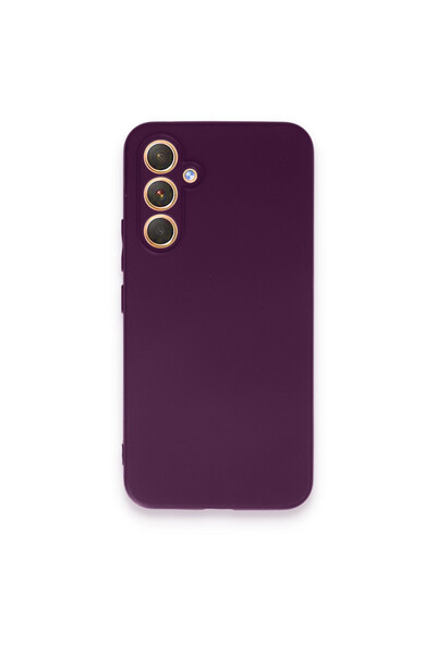 NewFace حافظة سامسونج جالاكسي A54 5G من السيليكون الأول - بنفسجي