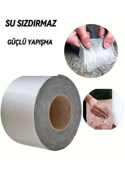 Primeaks Çatı İzolasyon Tamir Bandı 2 Metre | Su Sızdırmaz Kendinden Yapışkan...