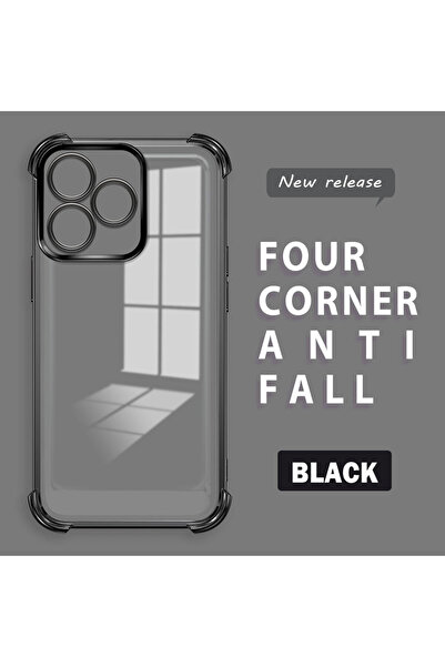 ucuc جراب Realme Note 50 4G متوافق مع أربع زوايا سميكة ومضادة للسقوط وغطاء من...