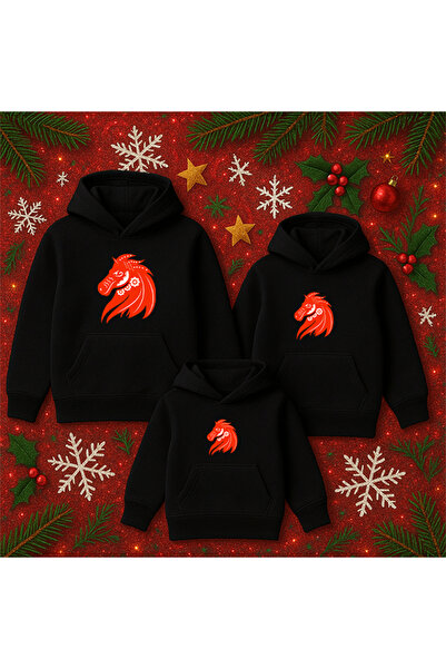 SVART WEAR Combinație de familie de Anul Nou Mamă Tată Copil Crăciun Crăciun ...