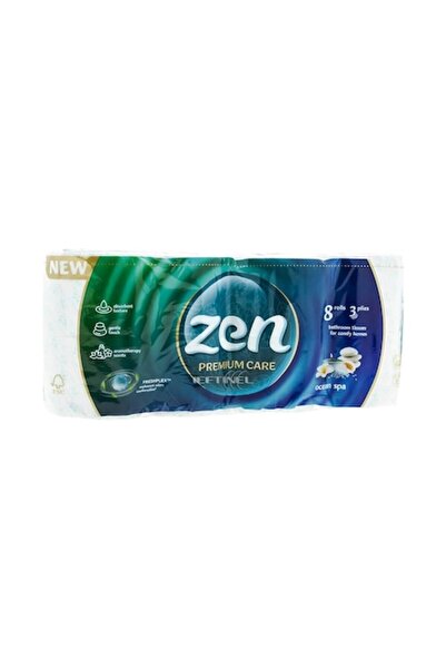 Zen Hârtie igienică Ocean Spa cu 3 straturi - 8 role