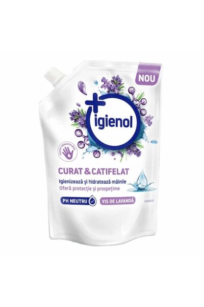 Igienol Rezervă săpun lichid, Lavender Dream, 500 ml